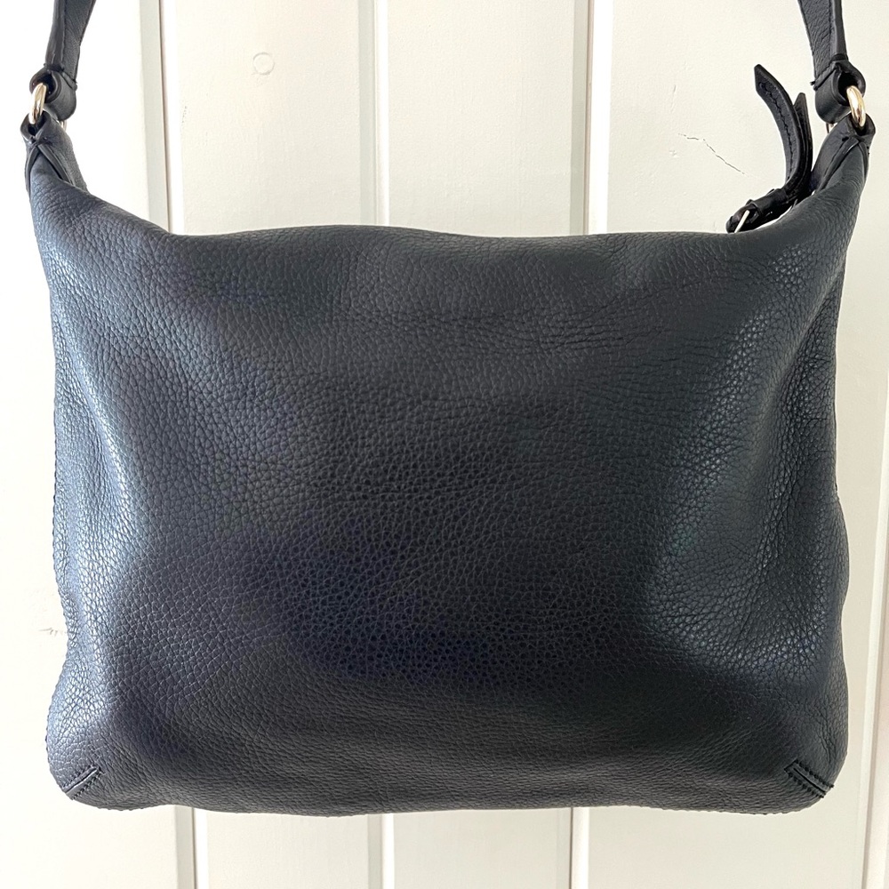Kate Spade Black Grant Park Starla Pebble Leather Crossbody Bag, OS - Picture 4 of 9